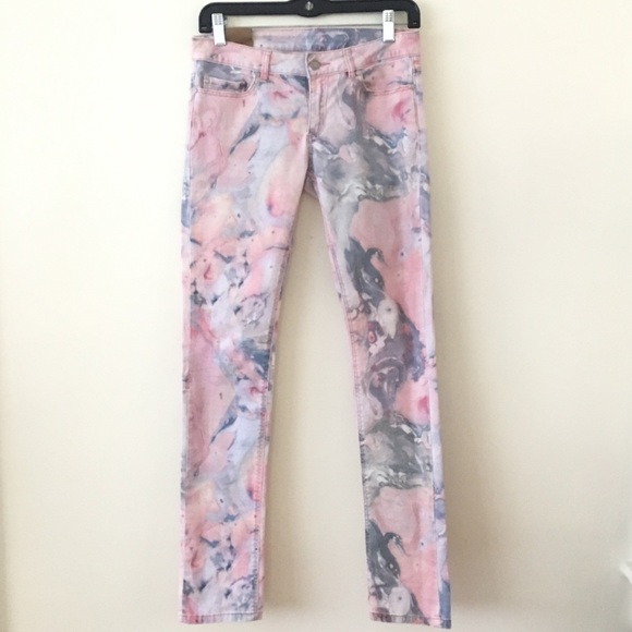 HP! Insight Marbelized Skinny Jeans - Picture 2 of 8